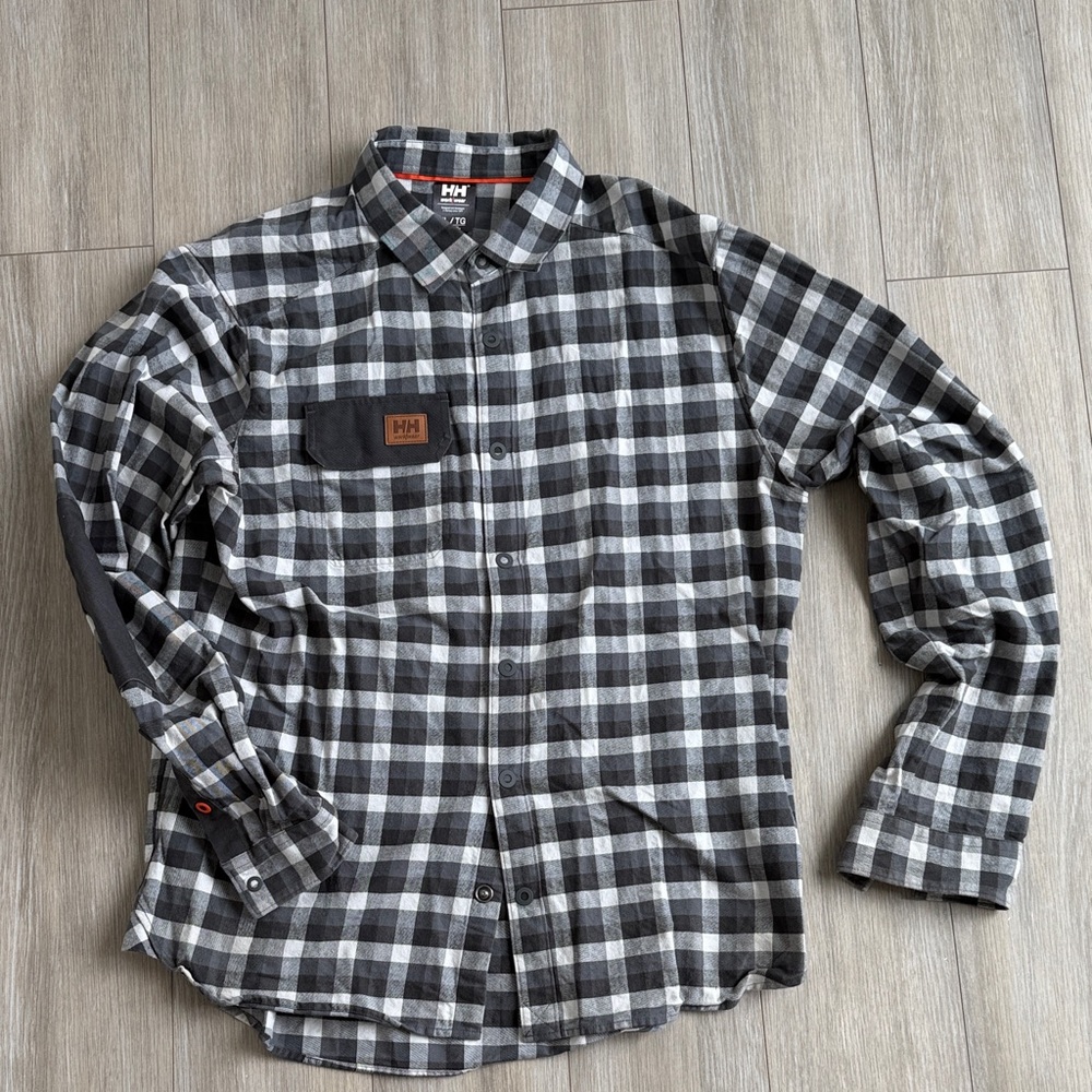 Helly Hansen Men's Plaid Button Down Shirt